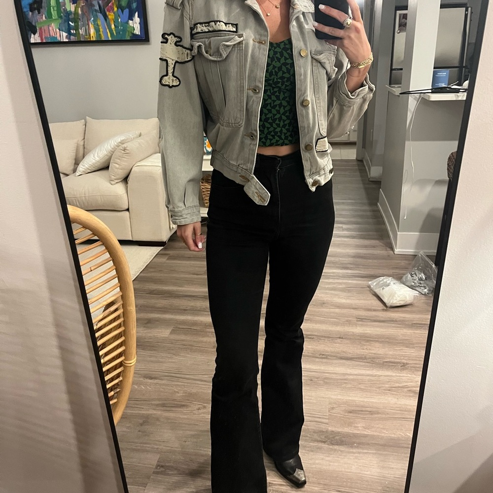 CARMAR Jean jacket. Never worn